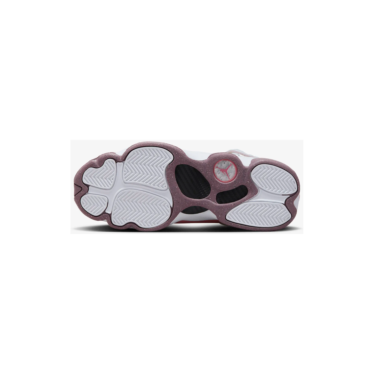 Kids' Jordan 6 Rings Shoes - Coral Chalk / White / Desert Berry