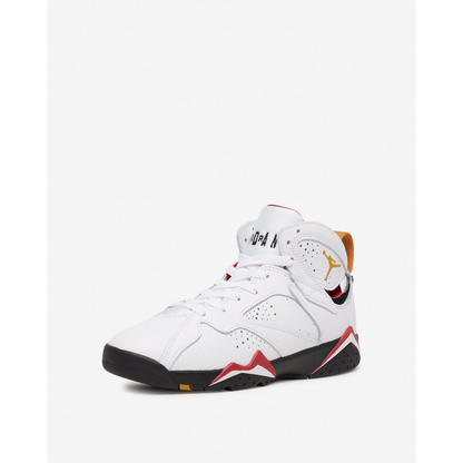 Nike Kids' Air Jordan Retro 7 GS Shoes - White / Black / Crimson