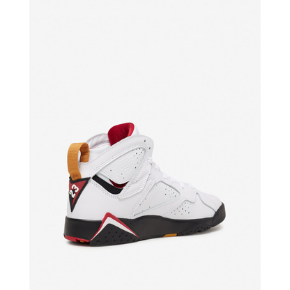 Nike Kids' Air Jordan Retro 7 GS Shoes - White / Black / Crimson