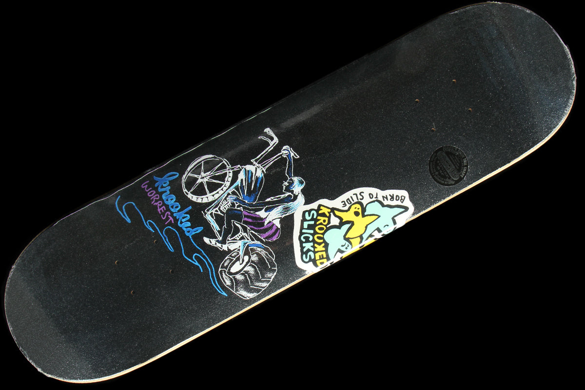 Worrest - Chop Shop Twin Tail Slick Deck 8.3"