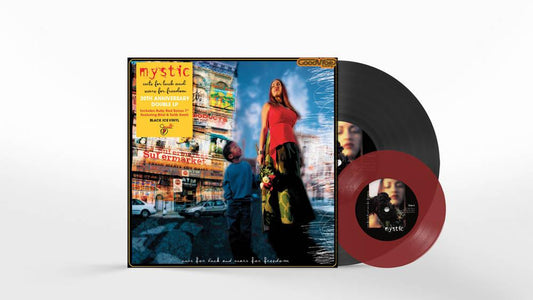 Mystic- Cuts For Luck And Scars For Freedom (RSD Essential Indie Colorway Black Ice 2LP + Ruby Red 7in)