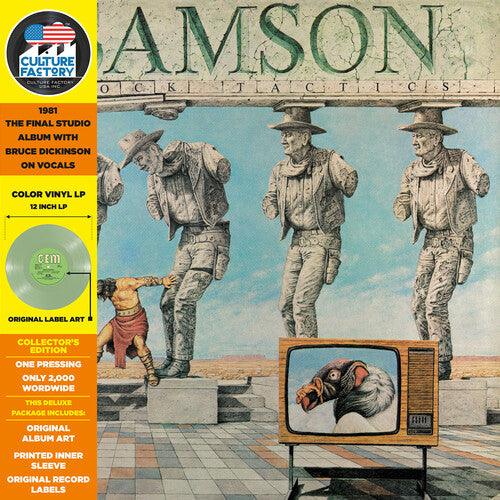 Samson- Shock Tactics (Coke Bottle Green Vinyl)
