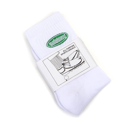 Oval Logo Quarter Sock