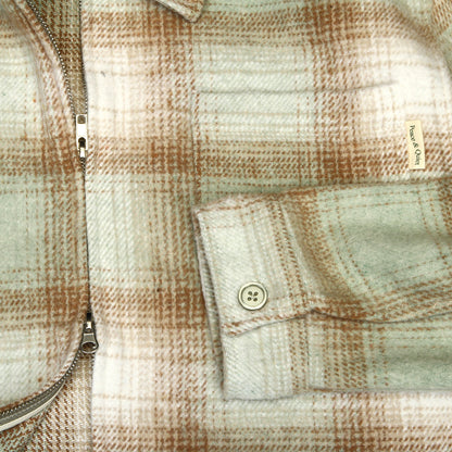 Wordmark Zip Shirt
