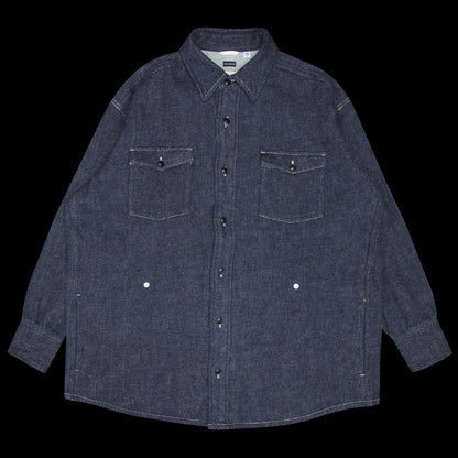 Women's Brushed Denim Shirt Jacket