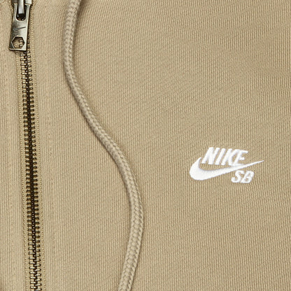 Essentials Logo Hooded Zip-Up Sweatshirt