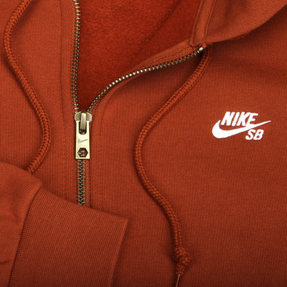 Essentials Logo Hooded Zip-Up Sweatshirt