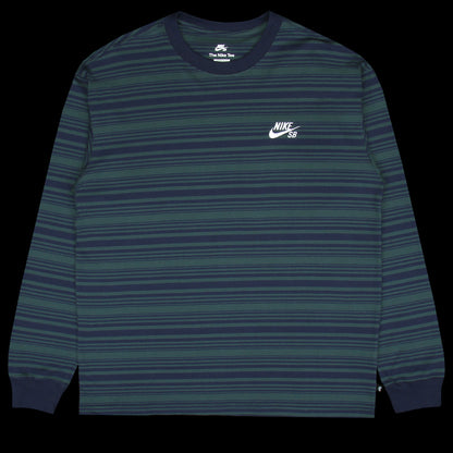 Striped L/S Logo T-Shirt