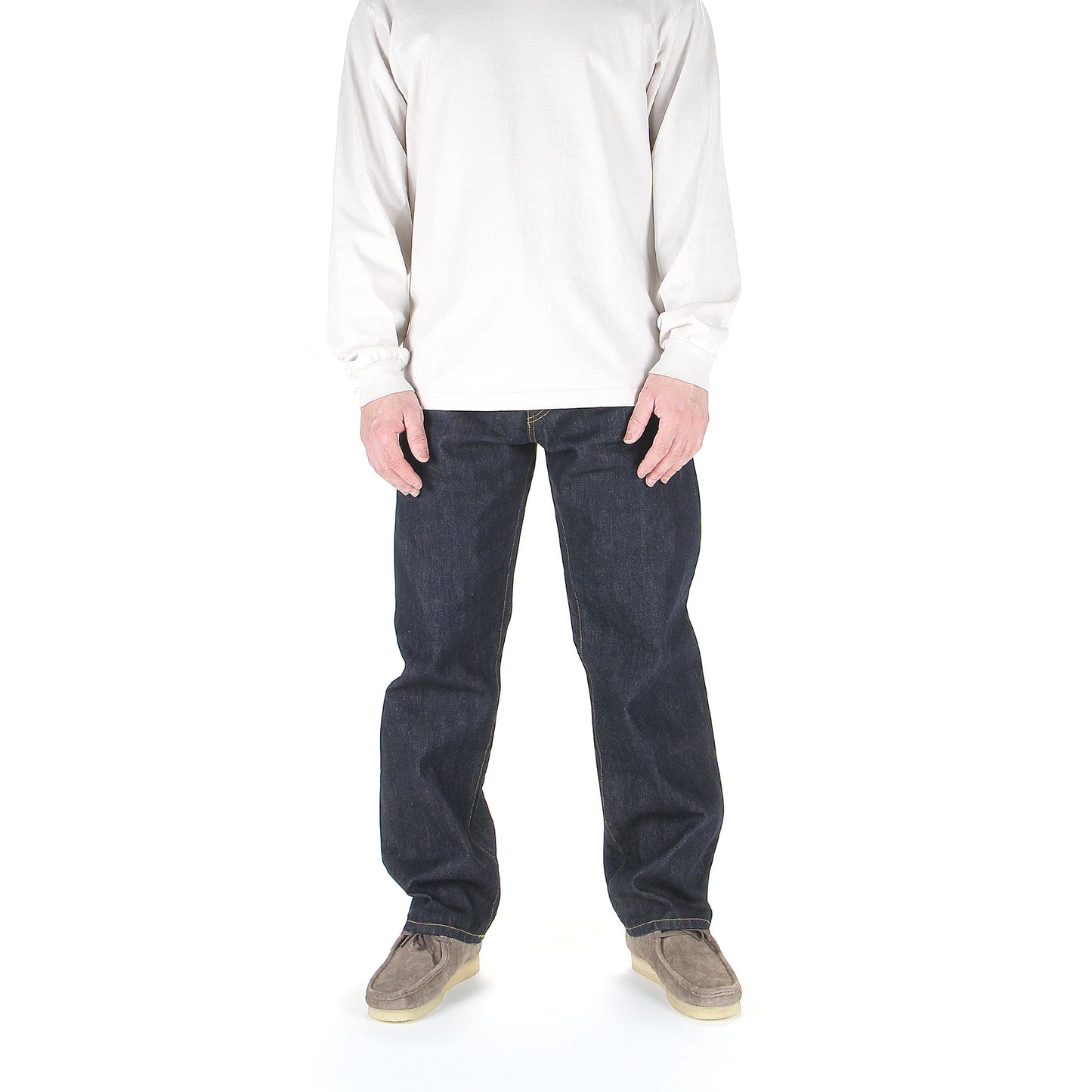 Pleated Jeans