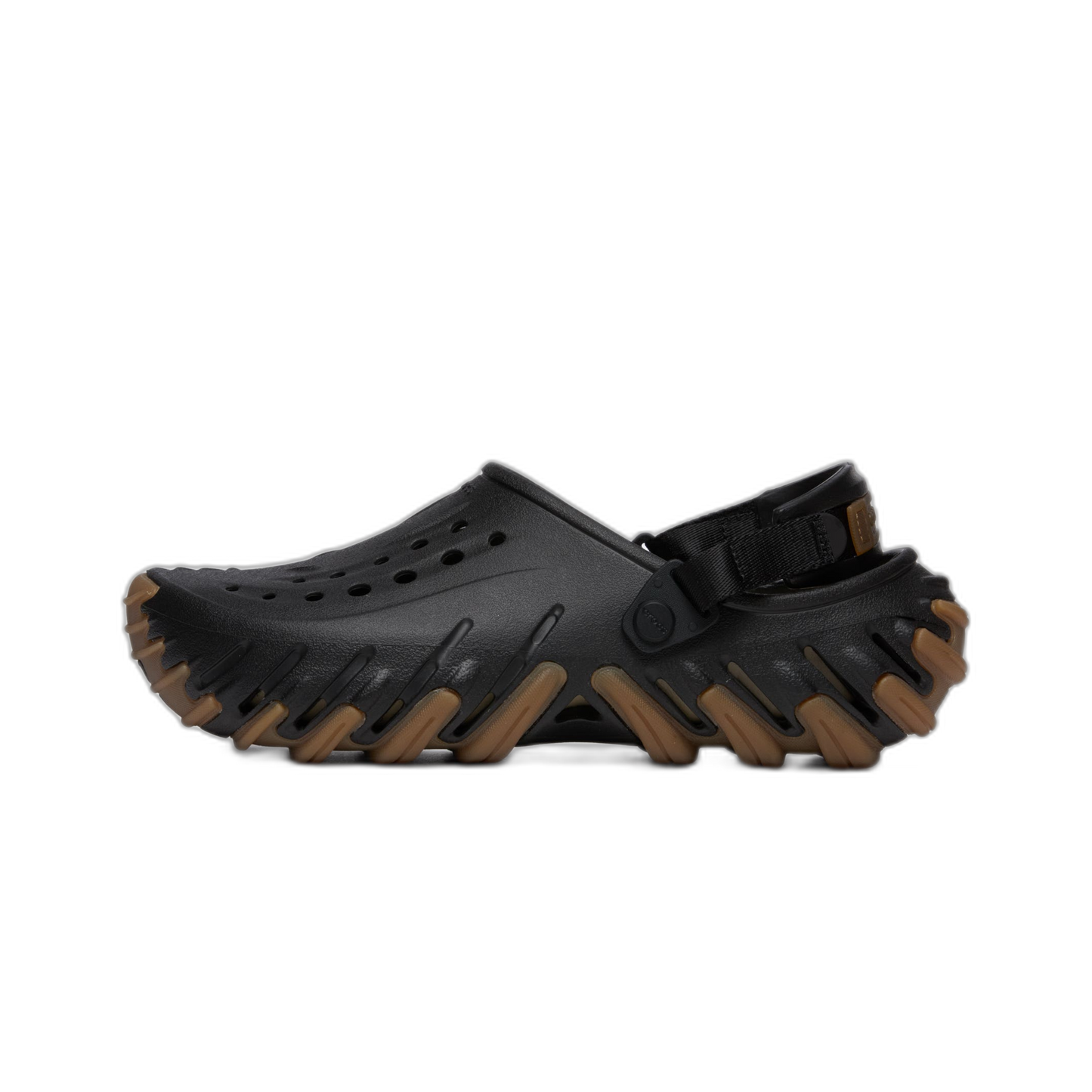Crocs Men's Echo Gum Ro Clog Shoes - Black / Gum