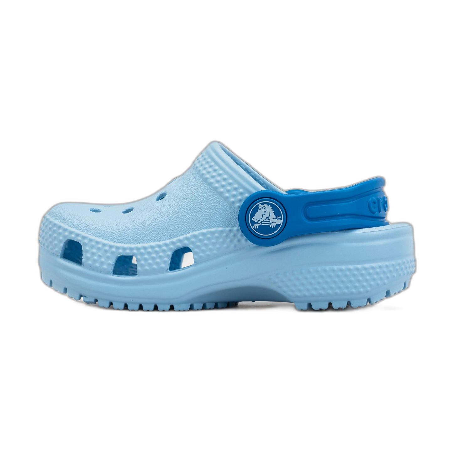 Crocs Kids' Classic Star Lights Clog Shoes - Blue Frost