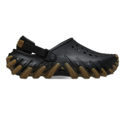 Crocs Men's Echo Gum Ro Clog Shoes - Black / Gum