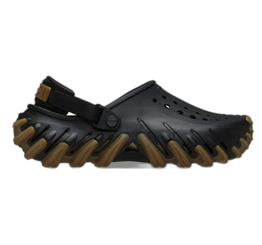 Crocs Men's Echo Gum Ro Clog Shoes - Black / Gum