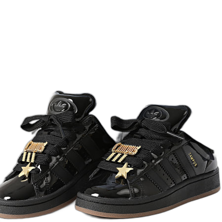 Adidas Women's Campus 00s Shoes - Core Black / Gold Metallic