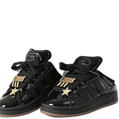 Adidas Women's Campus 00s Shoes - Core Black / Gold Metallic