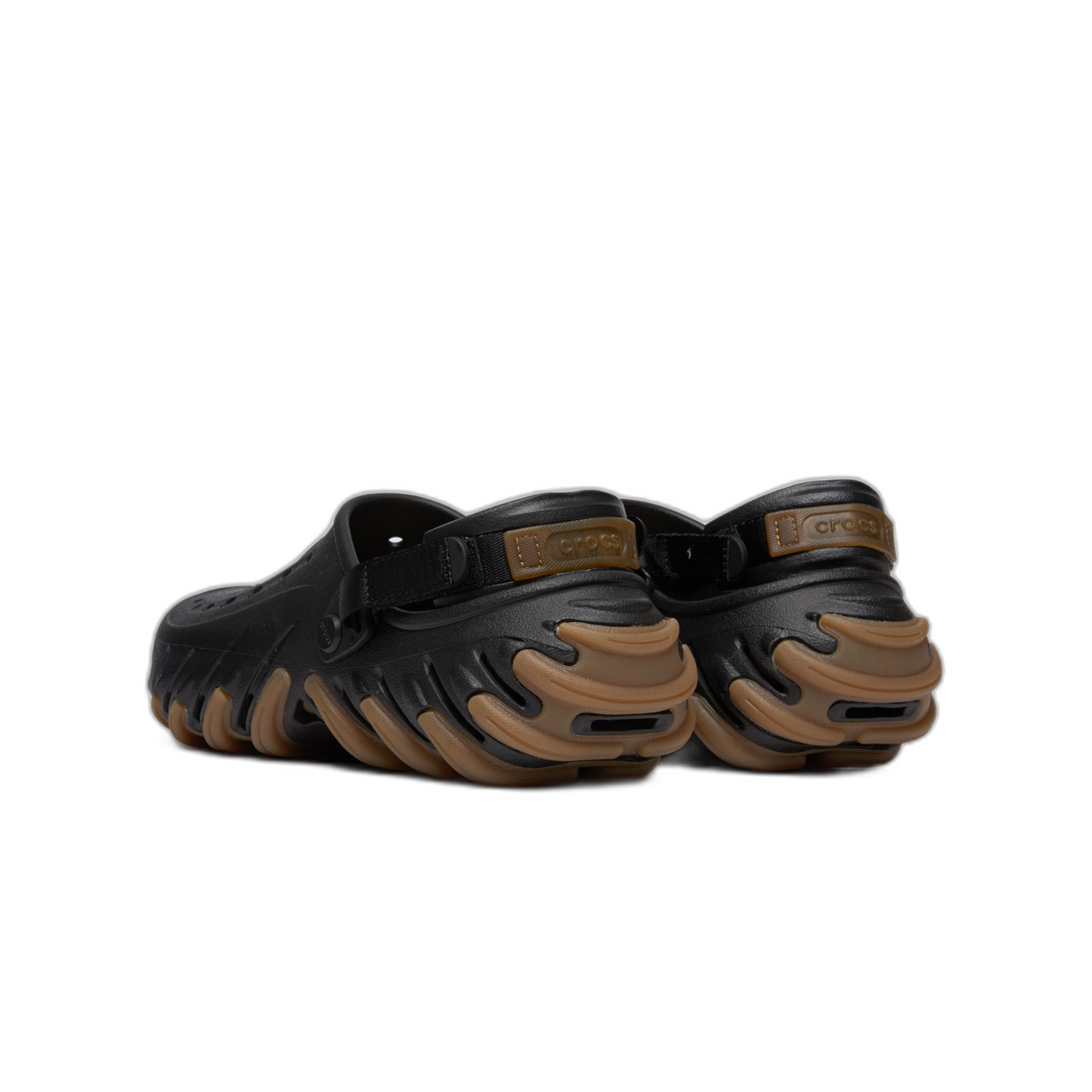 Crocs Men's Echo Gum Ro Clog Shoes - Black / Gum