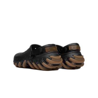Crocs Men's Echo Gum Ro Clog Shoes - Black / Gum