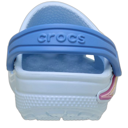 Crocs Kids' Classic Star Lights Clog Shoes - Blue Frost