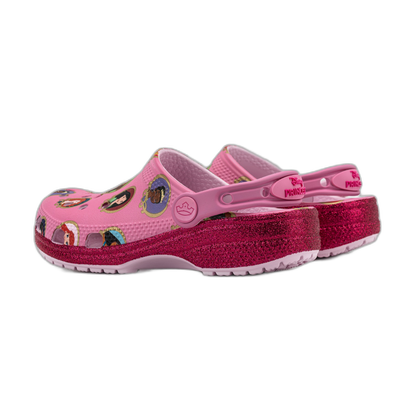 Crocs Kids' Disney Princess Classic Clog Shoes - Soft Pink