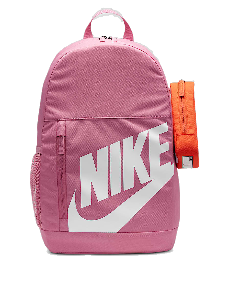 Nike Kids' Elemental Backpack - Magic Flamingo / Orange / White