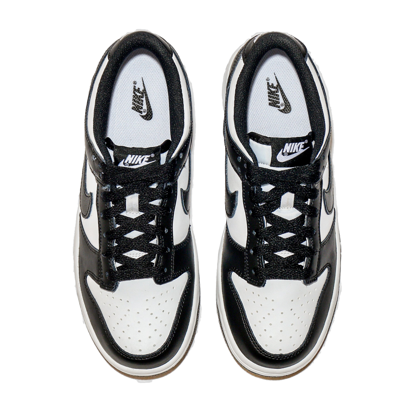 Nike Kids' Dunk Low Shoes - White / Black