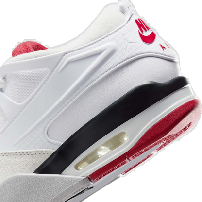 Nike Men's Air Jordan 4 Rm Shoes - White / Varsity Red / Black / Neutral Grey