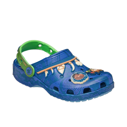 Crocs Kids' Disney Maui Classic Clog Shoes - Blue / Green