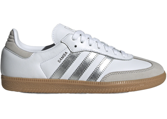 Adidas Women's Samba Og Shoes - White / Silver Metallic / Grey One