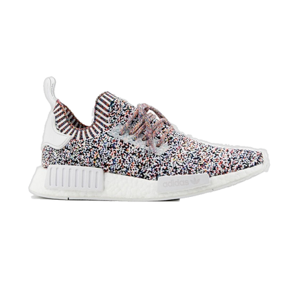 Adidas Men's Nmd R1 Shoes - Core White / Multi-Color