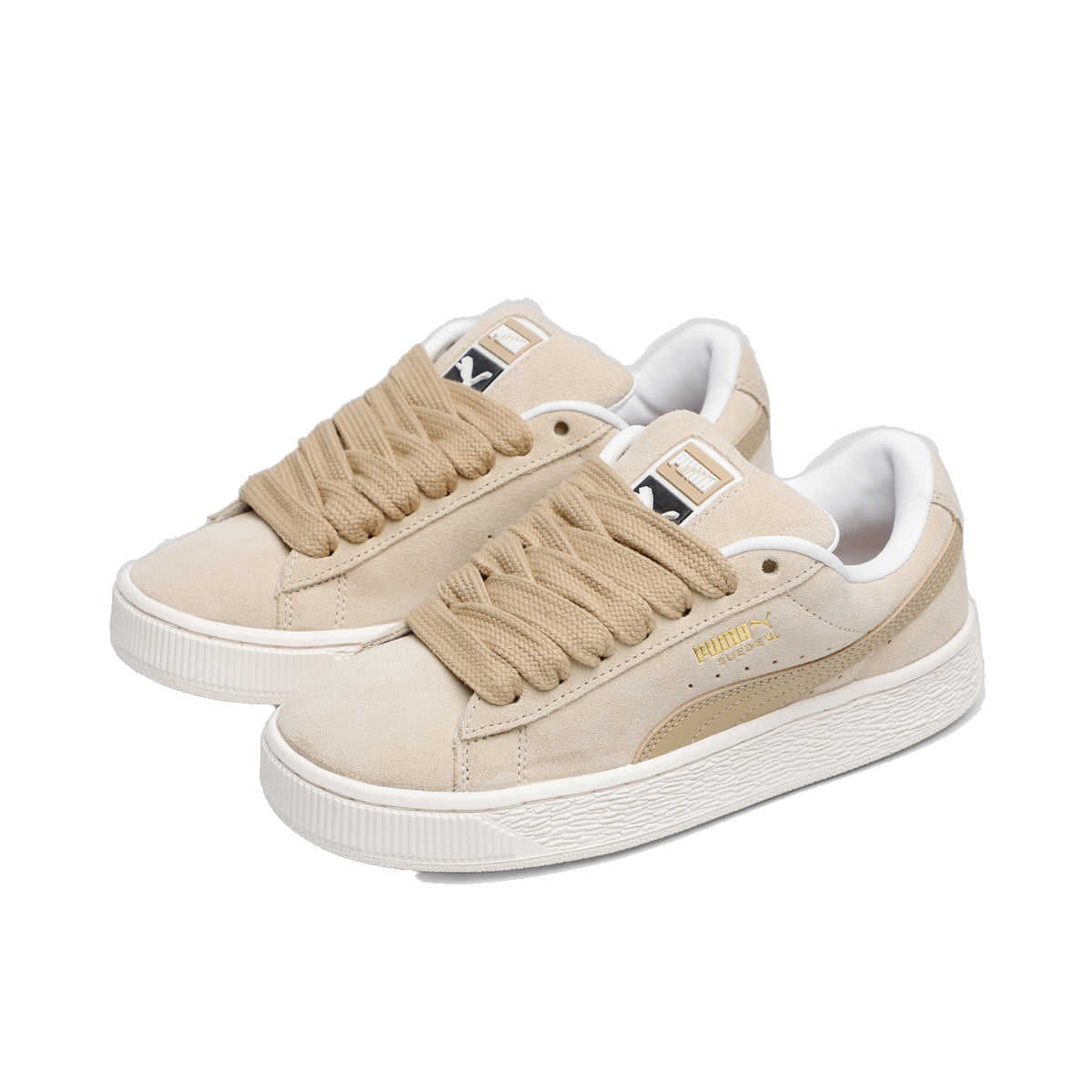 Puma Women's Suede Xl Shoes - Putty Warm White