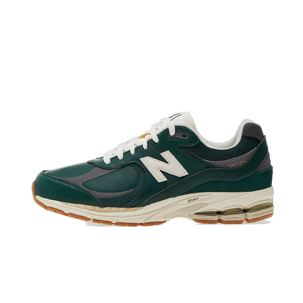 New Balance Men's 2002r Shoes - Nightwatch Green / Grey / White