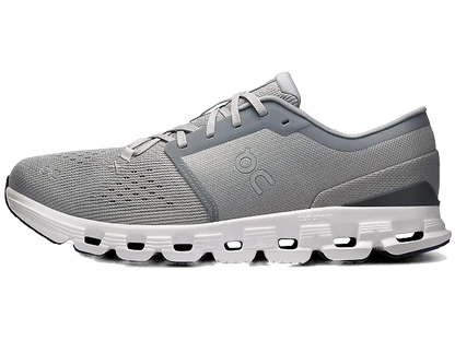 On Running Men's Cloud X 4 Shoes - Alloy / Ivory