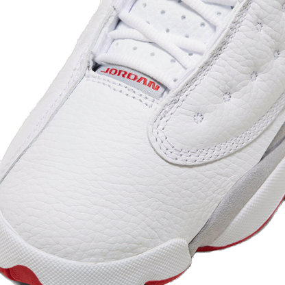 Nike Kids' Jordan 13 Retro Shoes - White / True Red / Wolf Grey