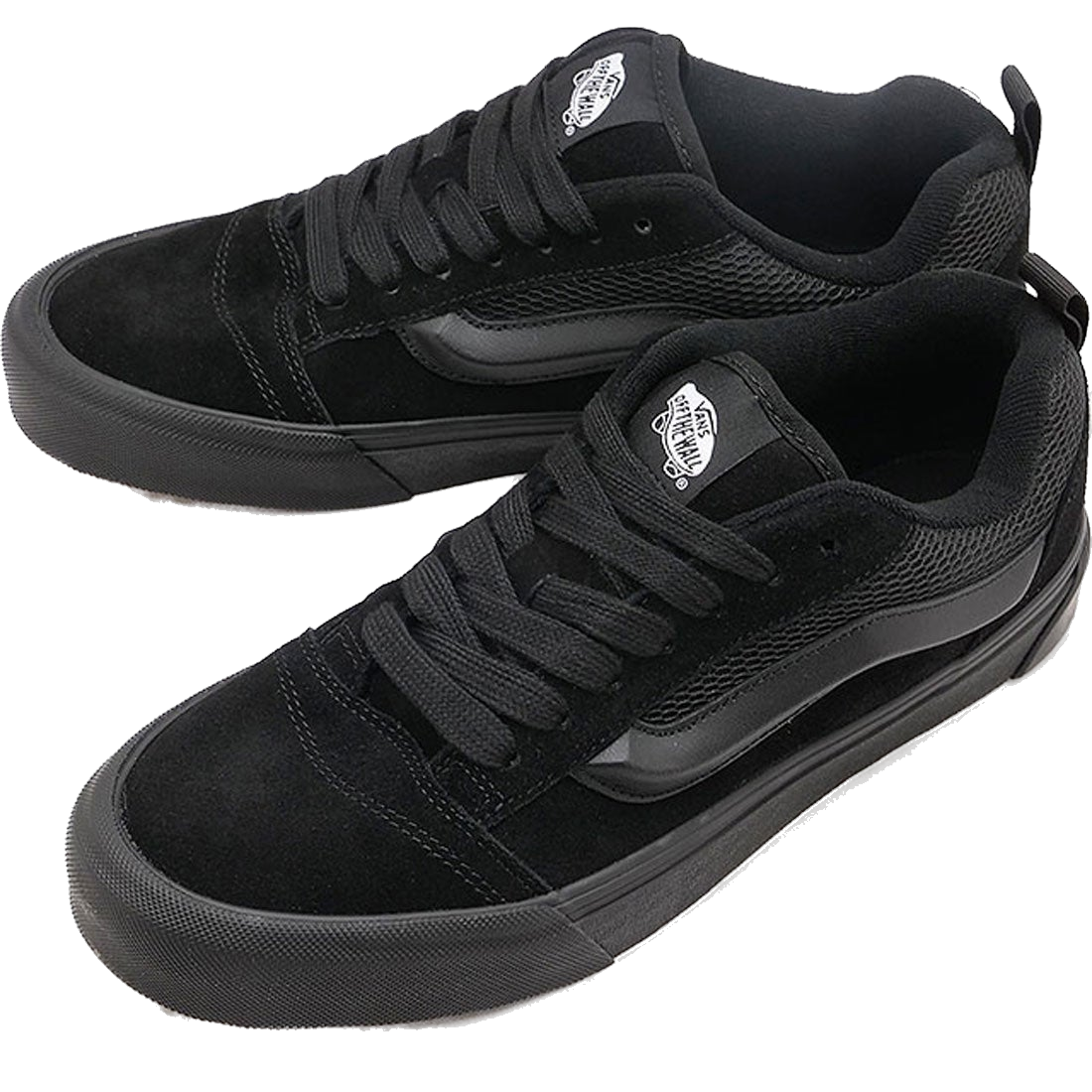 Vans Men's Knu Skool Shoes - Black / Black