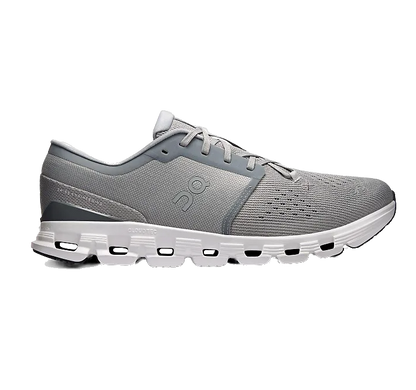 On Running Men's Cloud X 4 Shoes - Alloy / Ivory
