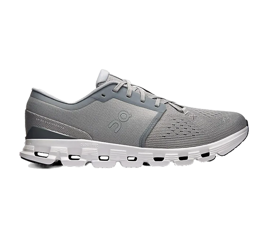 On Running Men's Cloud X 4 Shoes - Alloy / Ivory