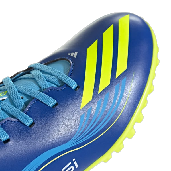 Adidas Men's F50 Messi Club Shoes - Blue / Neon Green