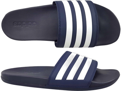 Adidas Men's Adilette Comfort Shoes - Legend Ink / Cloud White
