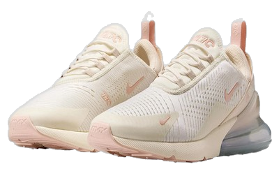 Nike Women's Air Max 270 Shoes - Soft Pearl / Washed Coral