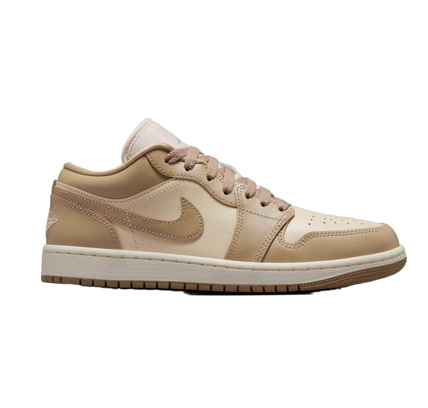 Nike Women's Air Jordan 1 Low Shoes - Rattan / Sail / Desert Camo