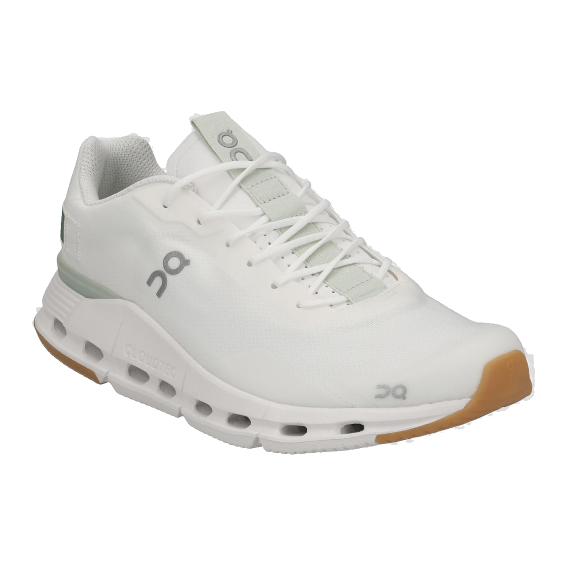 On Running Men's Cloudnova Form Shoes - White / Green