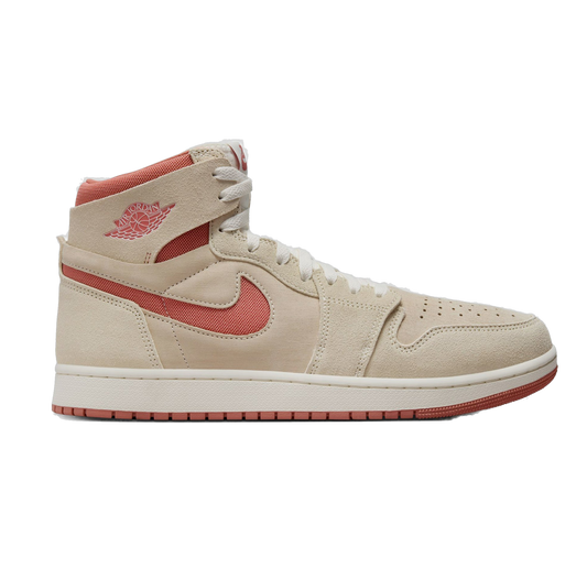 Nike Men's Jordan 1 High Zoom Air Cmft 2 Shoes - Sail / Burnt Sunrise / Sail / Terra Blush