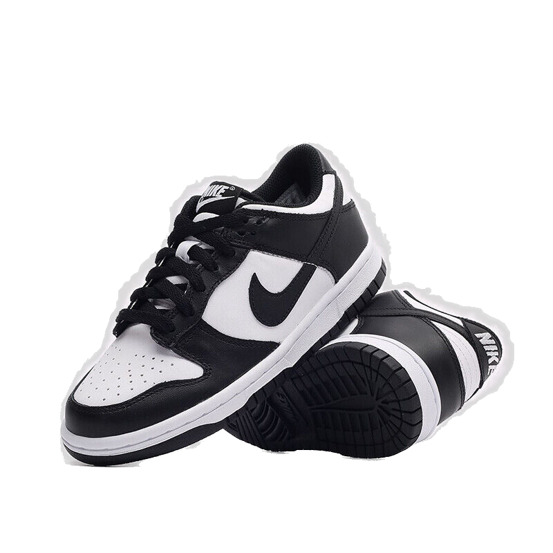Nike Kids' Dunk Low Shoes - White / Black