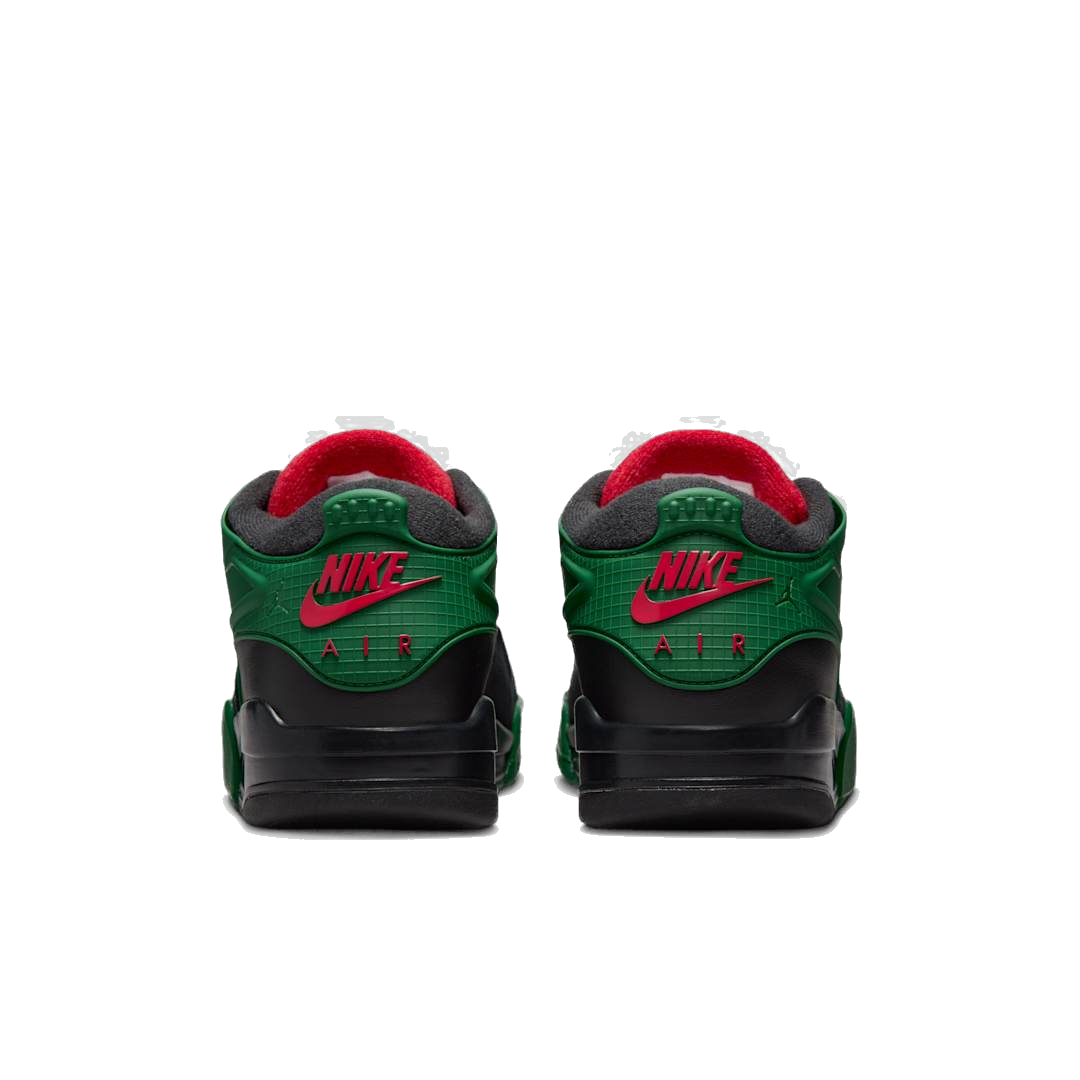 Nike Men's Air Jordan 4 Rm Shoes - Black / Gorge Green / University Red