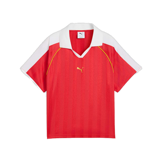 Puma Women's T7 Relaxed Soccer Jersey - For All Time Red