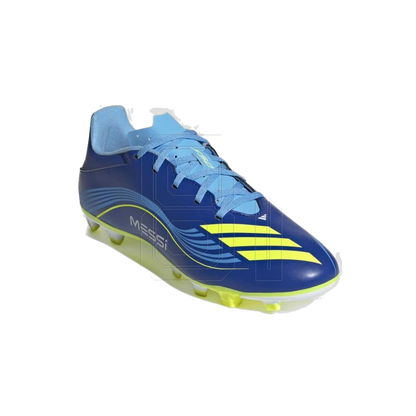 Adidas Men's F50 Messi Club Shoes - Royal Blue / Solar Yellow / Semi Blue Burst