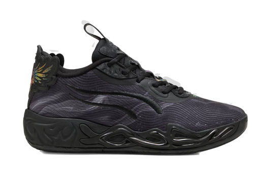Puma Men's Mb.04 Lo Team Shoes - Black / Dark Amethyst