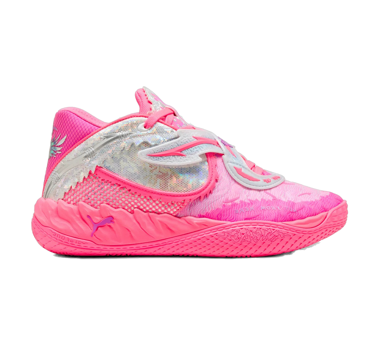 Puma Unisex's Mb.05 World Tour Shoes - Sun Struck / Pure Magenta