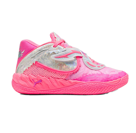 Puma Unisex's Mb.05 World Tour Shoes - Sun Struck / Pure Magenta