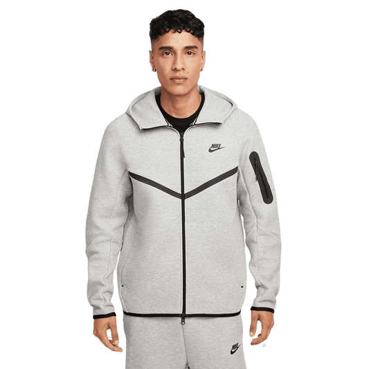 Nike Men's Tech Fleece Windrunner Full-Zip Jacket - Dark Grey Heather / Black